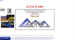 Desktop Screenshot of icenco2009.eng.cu.edu.eg