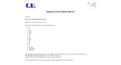 Desktop Screenshot of news.cu.mi.it