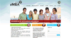 Desktop Screenshot of emba.cu.edu.tr