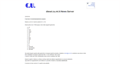 Desktop Screenshot of diesel.cu.mi.it